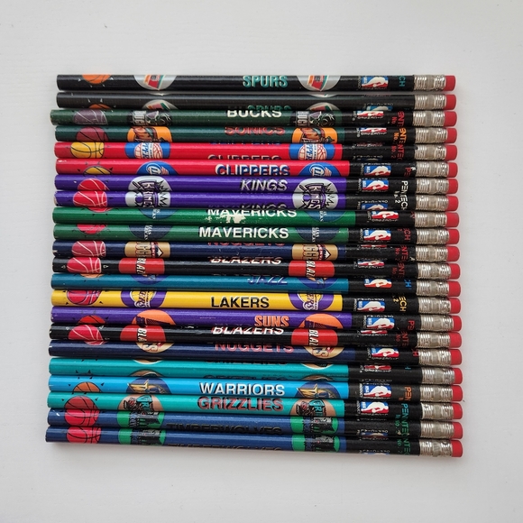Pentech Office Vintage Lot 22 Vintage Pentech No2 Nba Teams